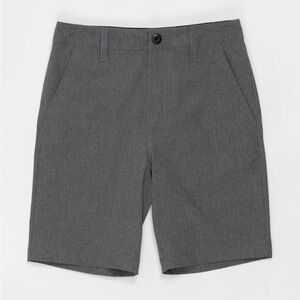 RSQ Gray hybrid shorts made from recycled plastic bottles. Size 40